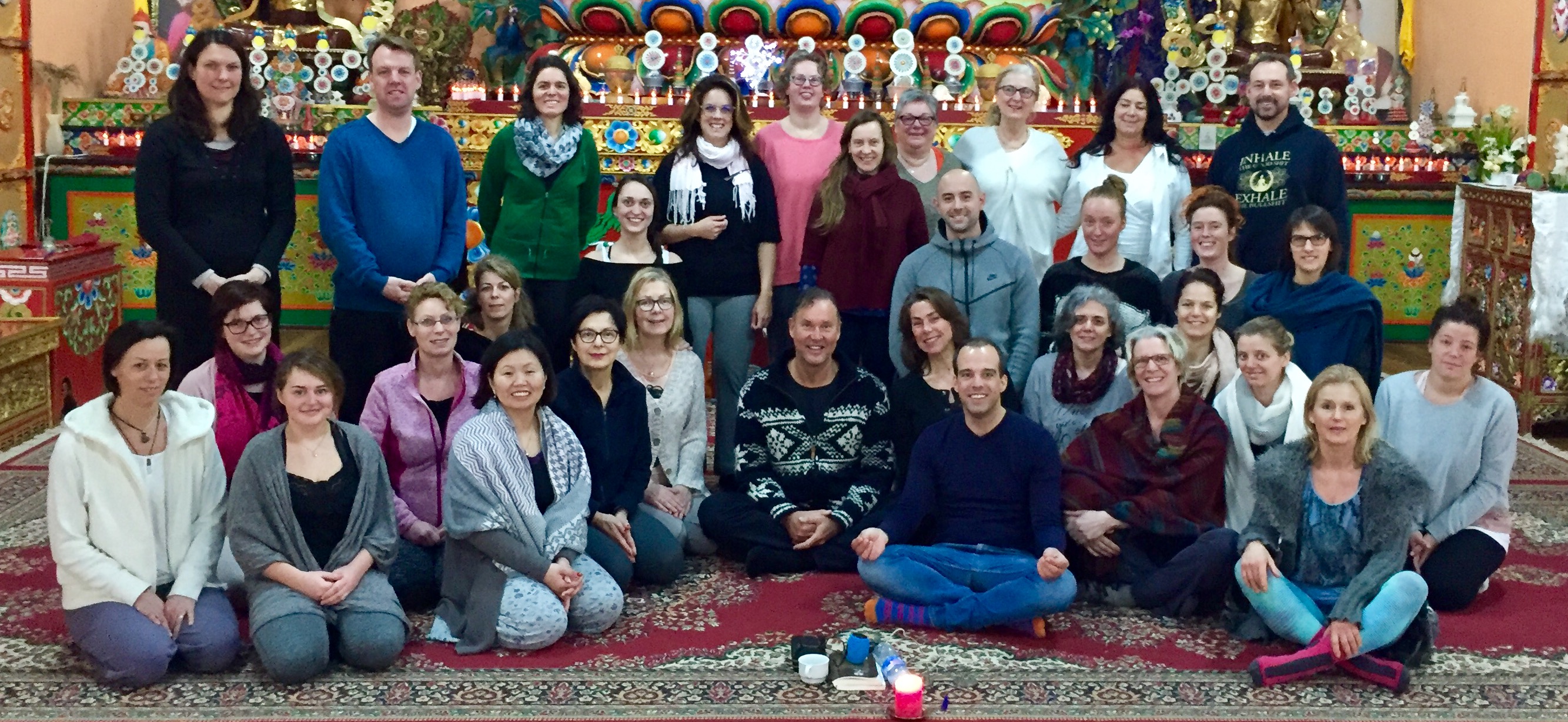 Yoga en Mindfulness Retraite in Huy Maart 2017