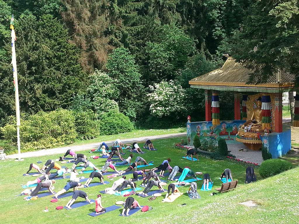 Yoga en Mindfulness Weekend in Huy Belgie Juni 2015