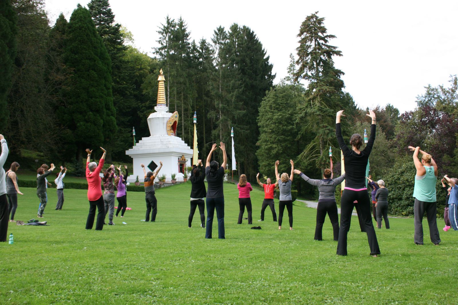 Yoga & Mindfulness retraite september 2014 Huy Belgie